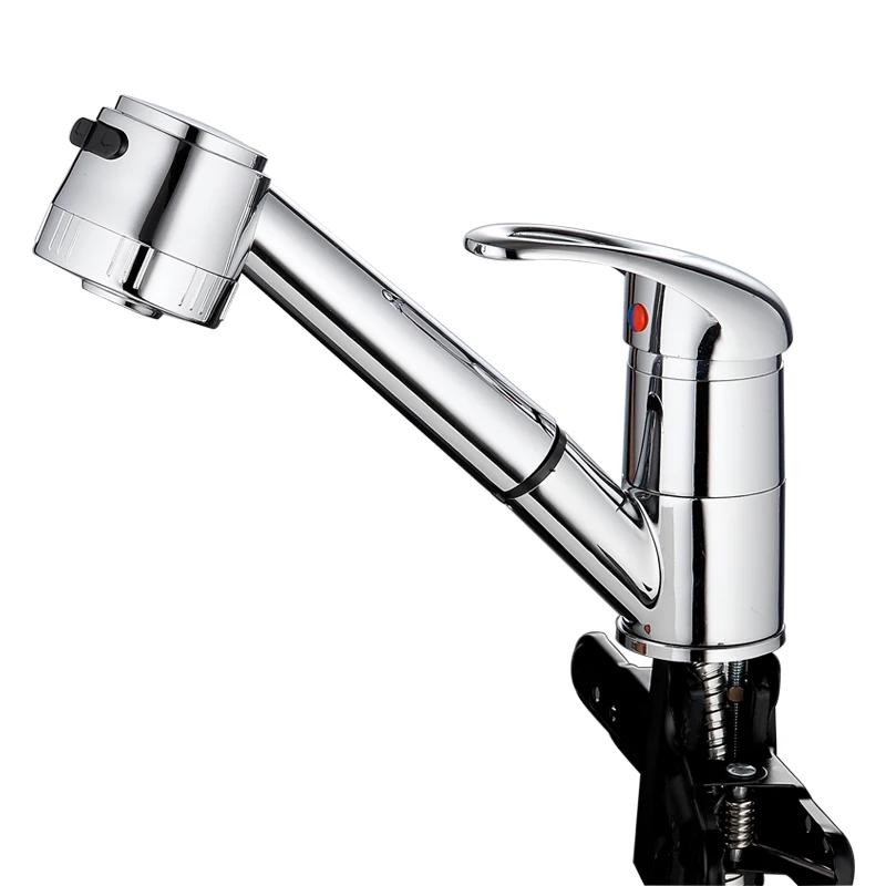 Лучший вытяжной кран для раковины ванной комнаты из чистой латуни с одним