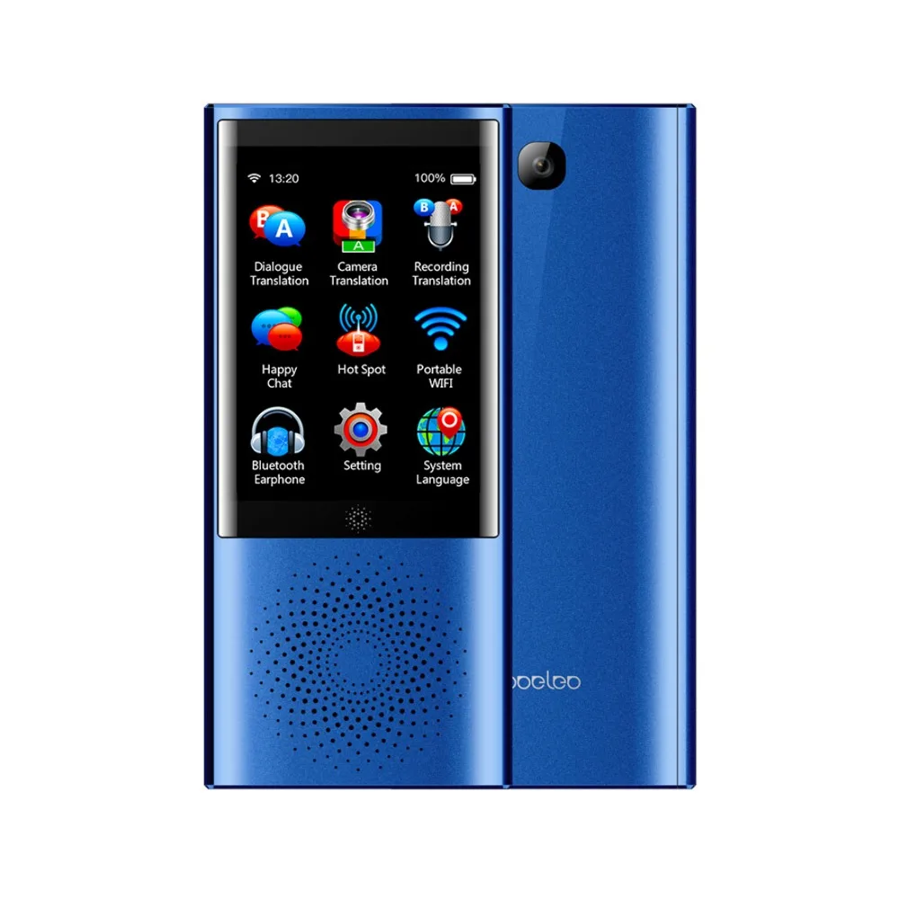 Boeleo W1 2 8 дюйма экран голосовой переводчик умный бизнес путешествия AI переводная