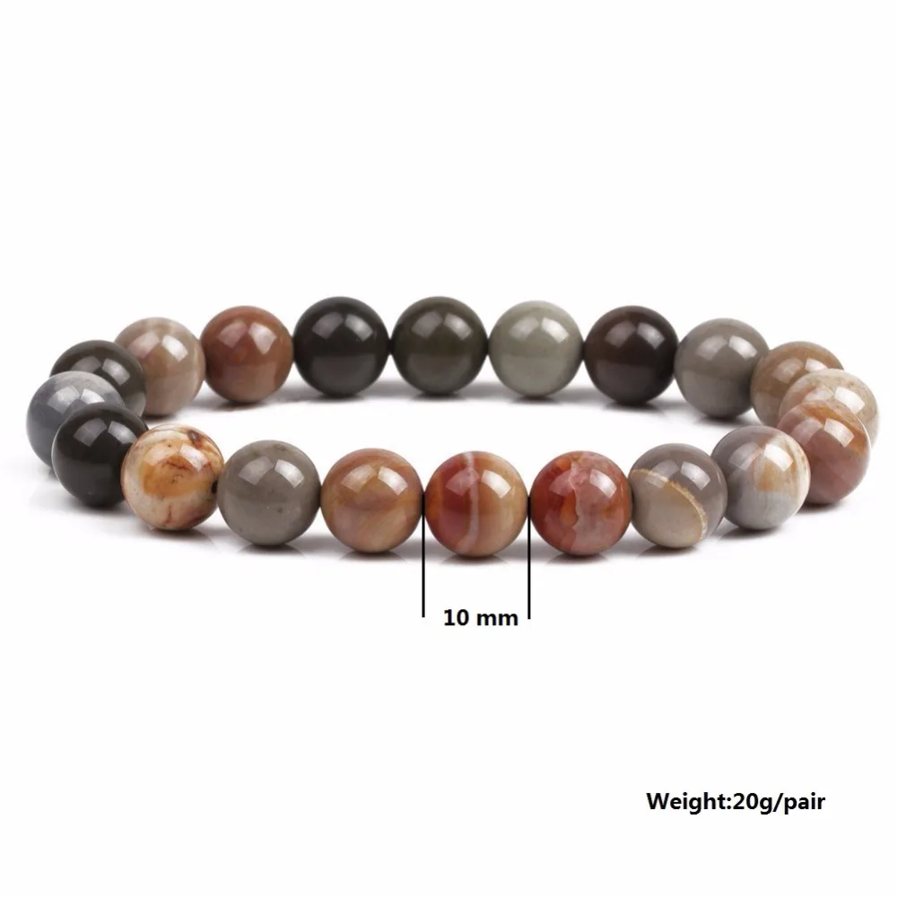 Горячие продажи природного камня эластичная нить бусы браслет Будда океан