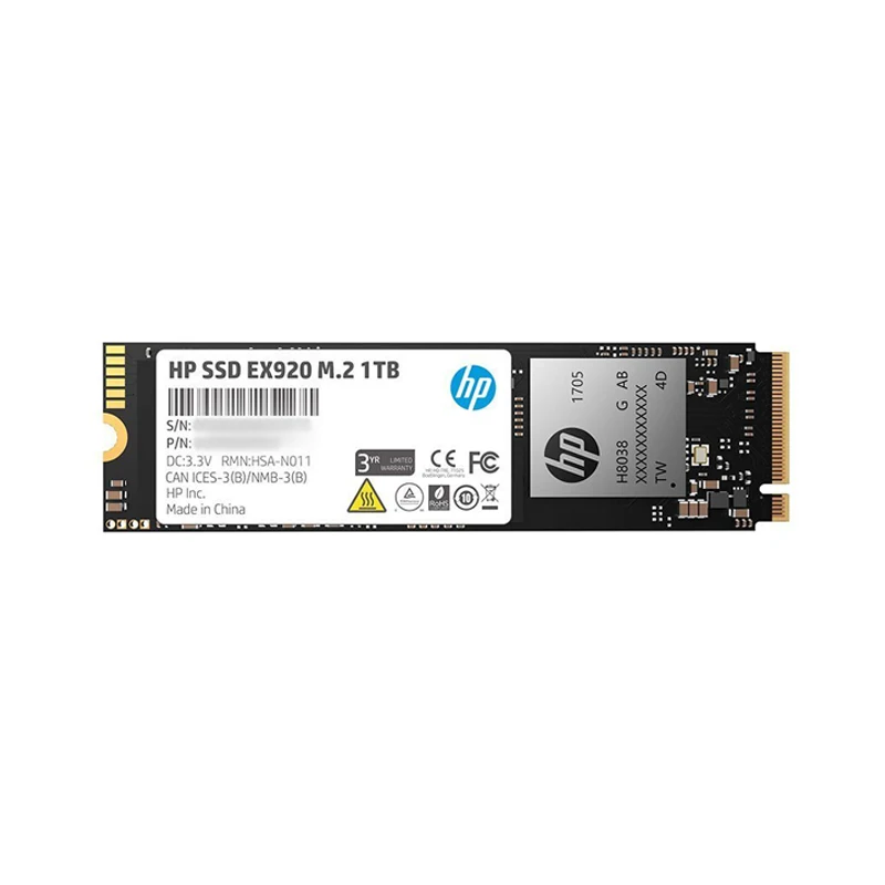 Hp ssd m2 M.2 256 ГБ 512 1T PCIe 3 1X4 Nvme 3D TLC NAND Внутренний твердотельный накопитель Макс 3200