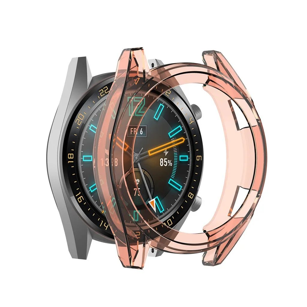 Защитный чехол, прозрачный тонкий ТПУ чехол для huawei Watch GT Smart Watch 46 мм 42 мм, сменная пленка, защитный чехол 19Jul