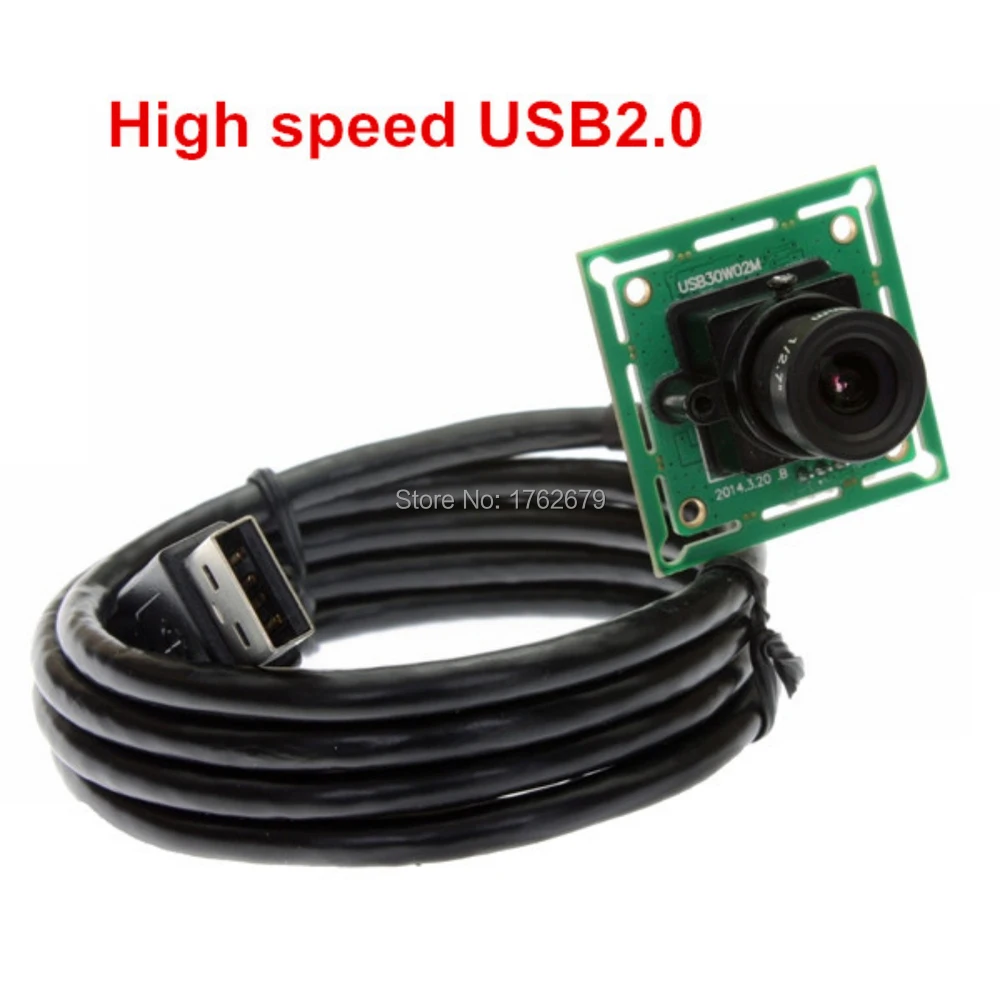 USB-модуль камеры 12 мм для системы Linux 1/4 дюйма цветной CMOS-датчик веб-камера Cam MJPEP
