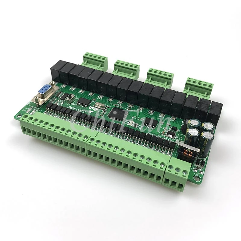 Промышленная плата управления PLC FX1N 40MR с корпусом RS485 MODBUS RTU связь DC24V 24 входа 16