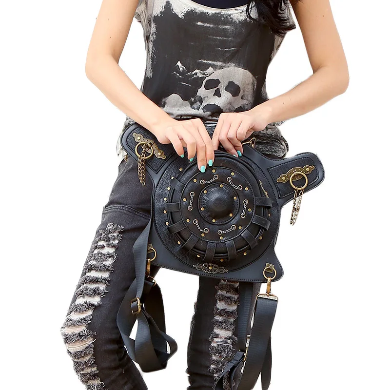 Фото Norbinus Женская поясная Сумка Поясная стимпанк из искусственной кожи ретро сумки Norbinus Женская поясная Сумка Поясная стимпанк из искусственной кожи ретро сумки