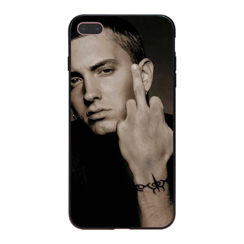 MaiYaCa хип хоп рэппер Eminem rap новые супер милые чехлы для телефонов iPhone 8 7 6 6S Plus X 10 5 5S SE