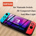 Защитное стекло Suntaiho, закаленное стекло 9H для Nintendo Switch, анти-синий светильник