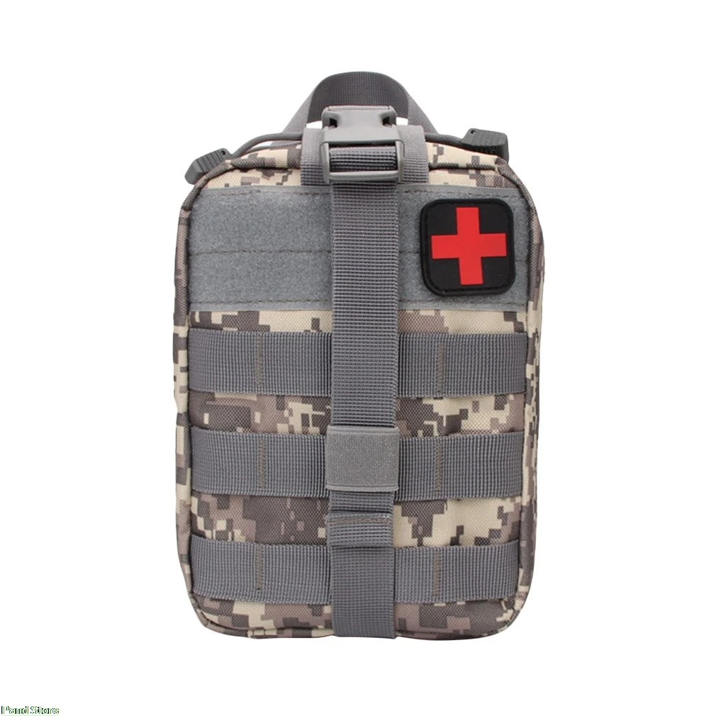 ACU camouflage Открытый Водонепроницаемый Путешествия аптечки ткань Оксфорд тактический поясной пакет Кемпинг альпинистская сумка черный аварийный чехол Лидер продаж - Цвет: ACU camouflage