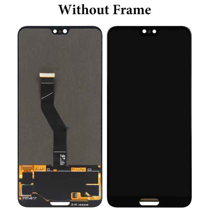 1 шт. 100% тест ЖК дисплей для HUAWEI P20 Pro CLT AL01 без отпечатков пальцев Сенсорный экран