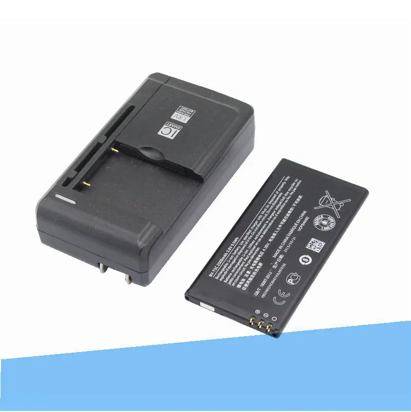 1x2500 мАч BV-T5C батарея + зарядное устройство для Microsoft Nokia Lumia 640 RM-1109 RM-1113 BV T5C 1113 1073 Dual