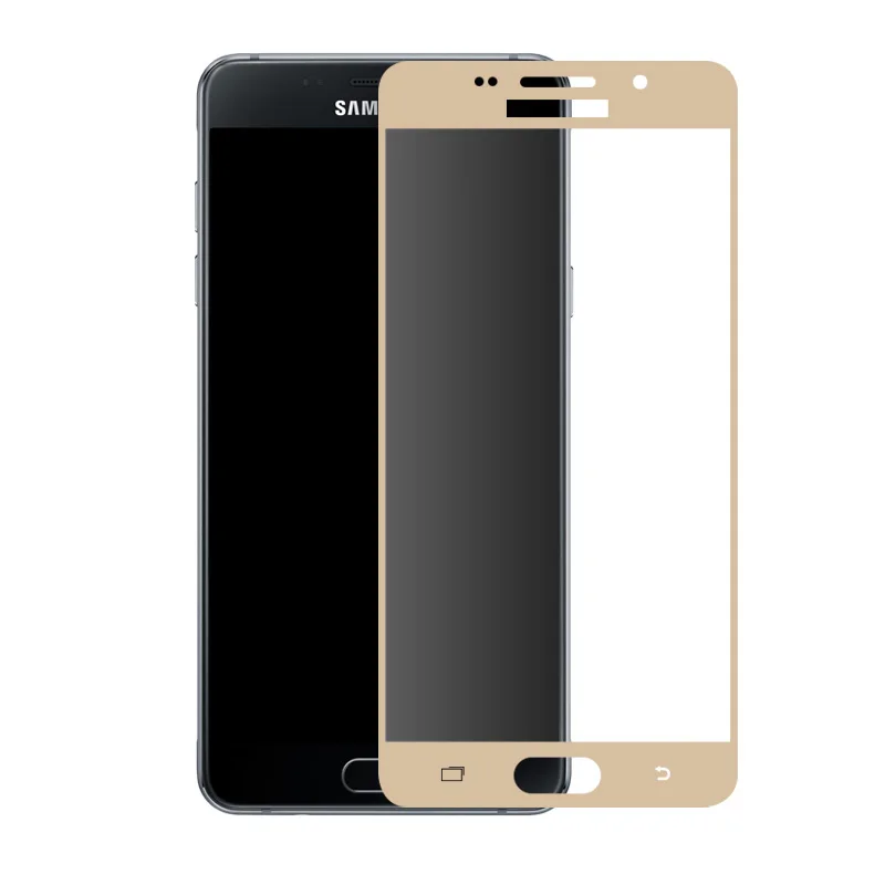 MAKAVO полное покрытие закаленное стекло протектор экрана для Samsung Galaxy A5 A7 2016 A310 A510