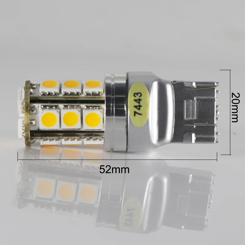 Viewi 4X LEDBack UP задний фонарь T20 7440 7443 w21/5 w 3W авто грузовик Автомобильная Тормозная