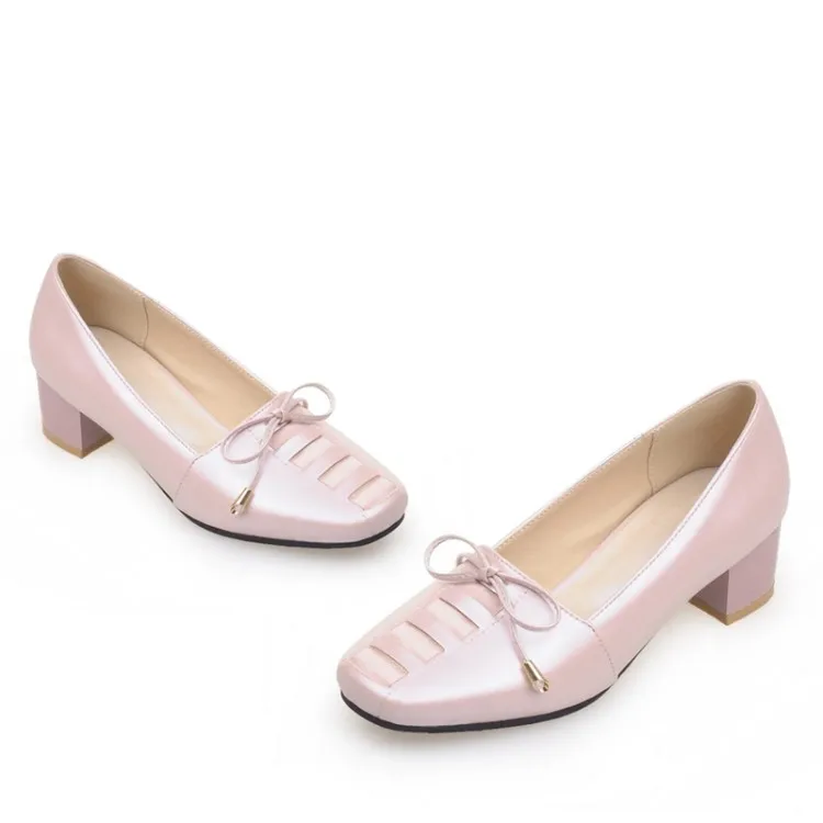 Розовый Женская обувь; распродажа; zapatos mujer Tacon; Новинка года; женские туфли-лодочки на платформе и высоком каблуке; сезон весна-осень; большие размеры 34-51; E1273 - Цвет: Розовый