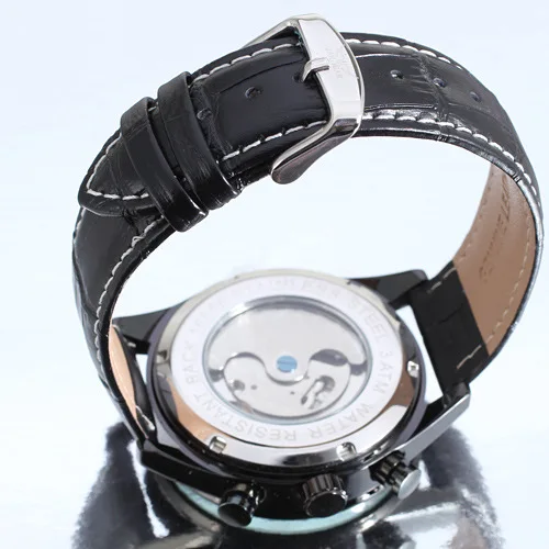 Отличные мужские механические часы с большим круглым циферблатом 50 шт./лот