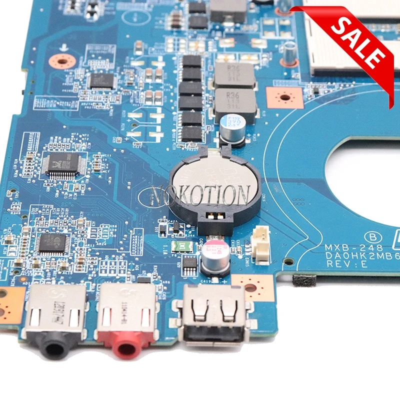 NOKOTION материнская плата для ноутбука sony VAIO VPCEJ VPCEJ2M1E A1827706A A1848628A DA0HK2MB6E0 MBX-248 материнская плата HM65 GT410M DDR3