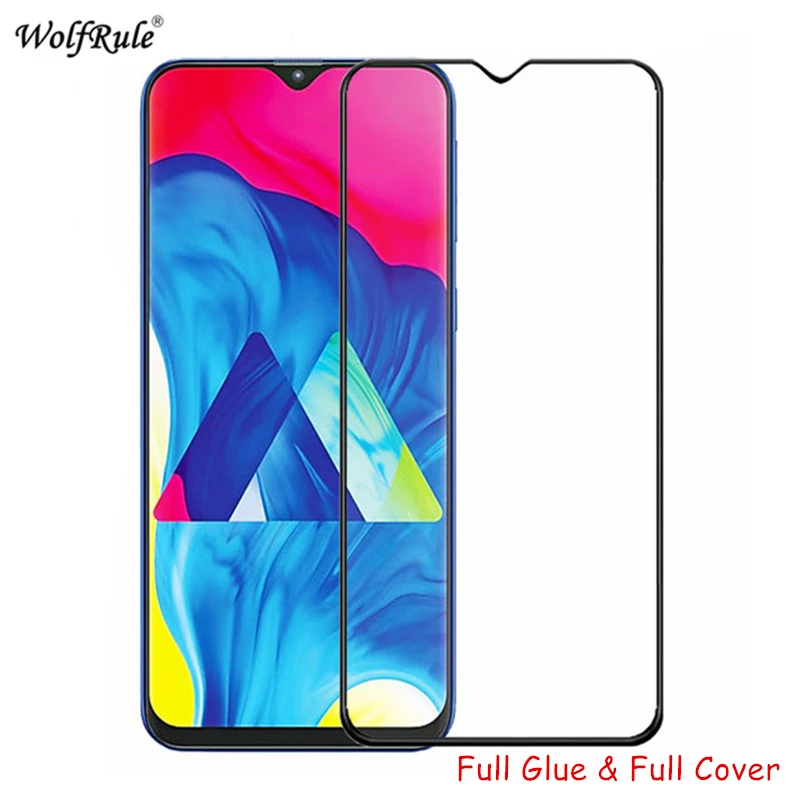 2 шт ЖК-экран протектор для Samsung Galaxy M20 Полный Клей закаленное стекло M10 полное