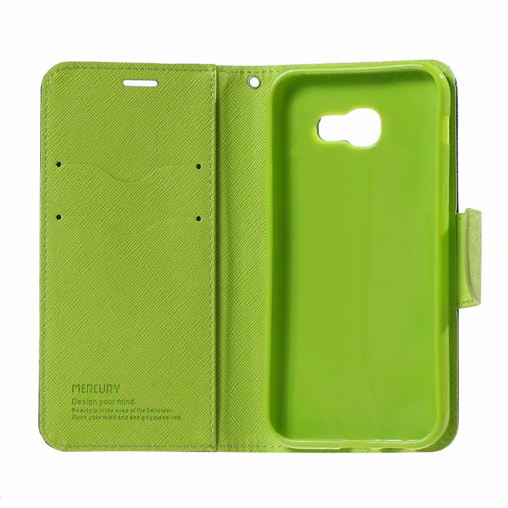 Необычные Дневник Кожаный Бумажник флип с Держателя карты Стенд Cover Case для Samsung