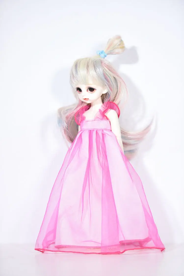 for 24-28cm dollls 1/6 Одежда для кукол платье принцессы для девочек Черная кружевная юбка DIY игрушки для детей аксессуары для кукол одежда для Bjd Sd куклы Подарки - Цвет: for 24-28cm dollls