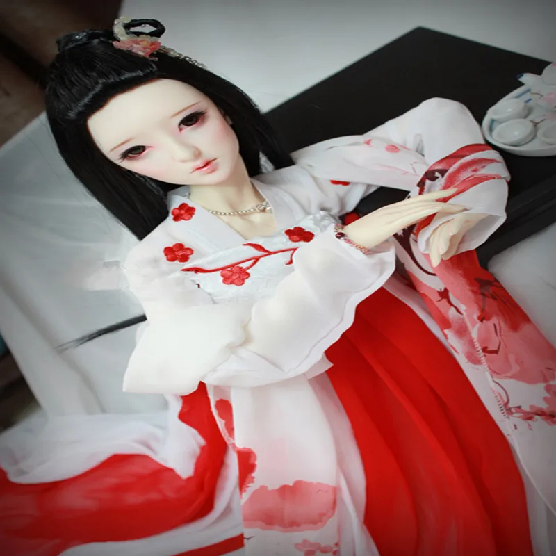 3 BJD одежда из Китая в старинном стиле красный цвет sd16 sd10 sd13 msd|Куклы| |