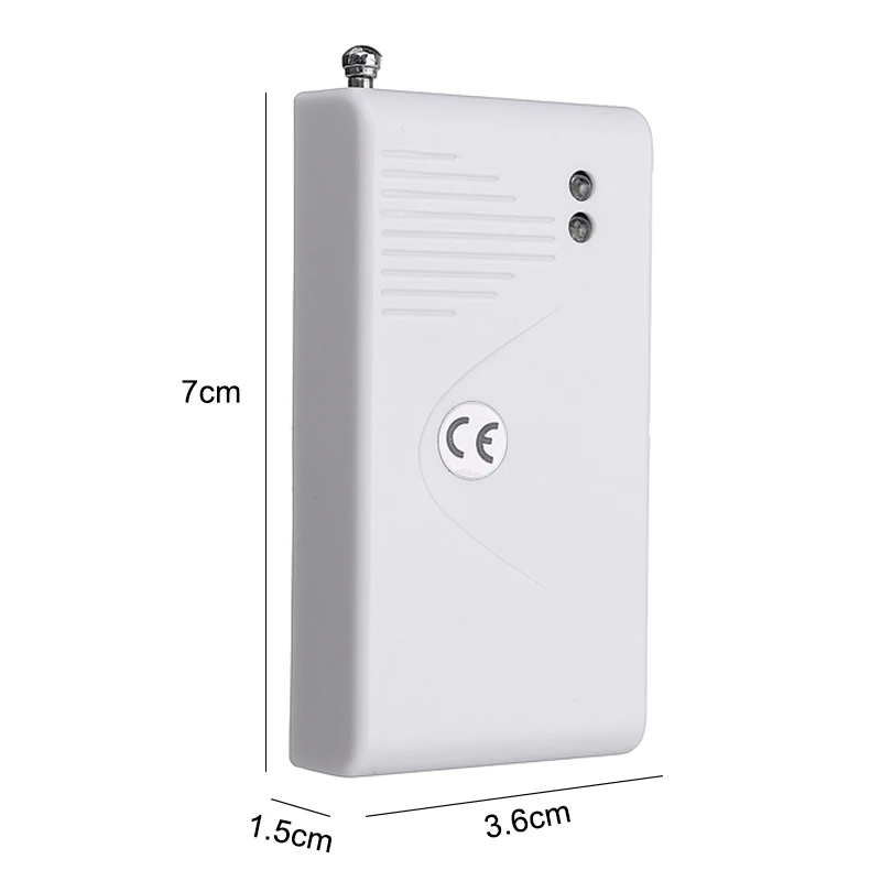 

Water Leak Detector Sensor Leakage Alarm Detection Flood Alert Wireless Home Security Alarm System 12V 433MHz