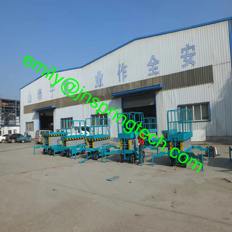 10m 300kg electric scissor lift platform for cargo | Car Jacks &amp Lifting Equipment