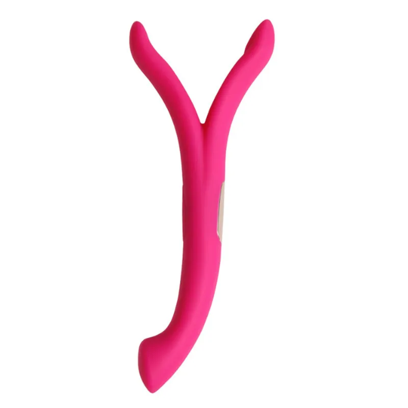 Водонепроницаемый силиконовый 8 скоростной y образный вибратор два двигателя