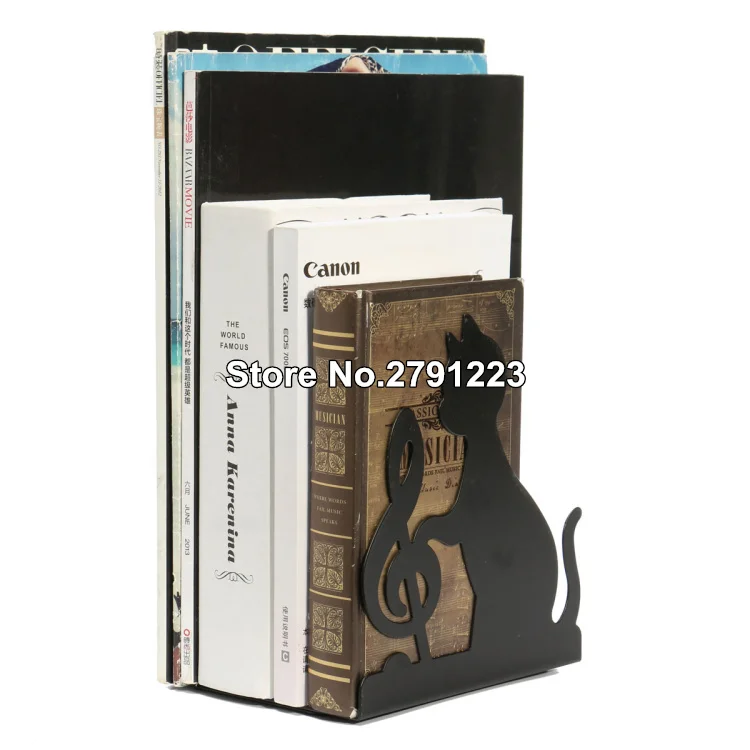 1 пара портативная металлическая подставка для книг и скрипки|bookend holder|book bookendsmetal