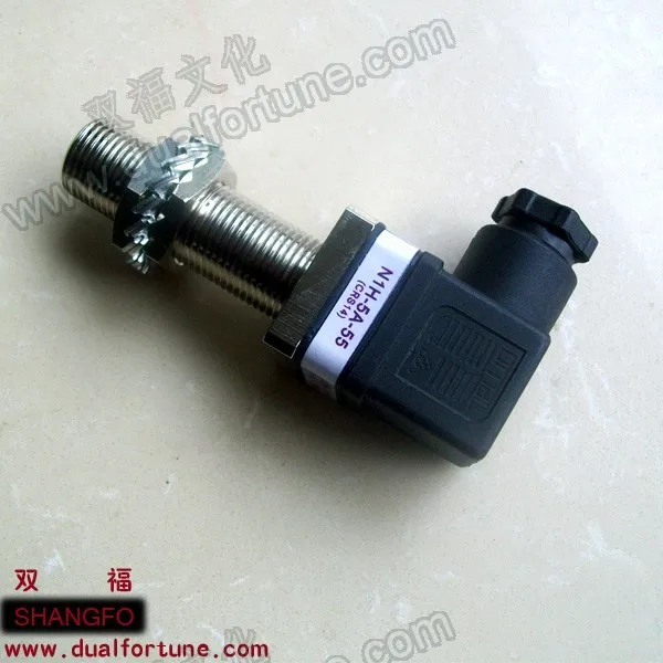 N1H-5A-55 Speed Sensor Probe Hall Gear Speed Measurement M18*1.5 Non-magnet Push-pull for Marine Use