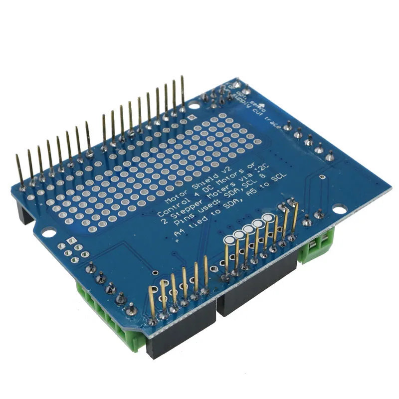 IIC I2C TB6612 Mosfet шаговый двигатель PCA9685 ШИМ Серводвигатель щит V2 для Arduino робота PWM Uno