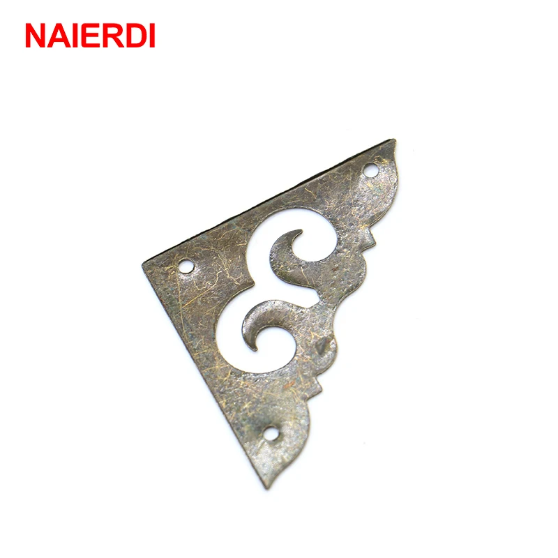 10 шт. декоративные бронзовые уголки для украшений NAIERDI|corner brackets decorative|corner bracketbox