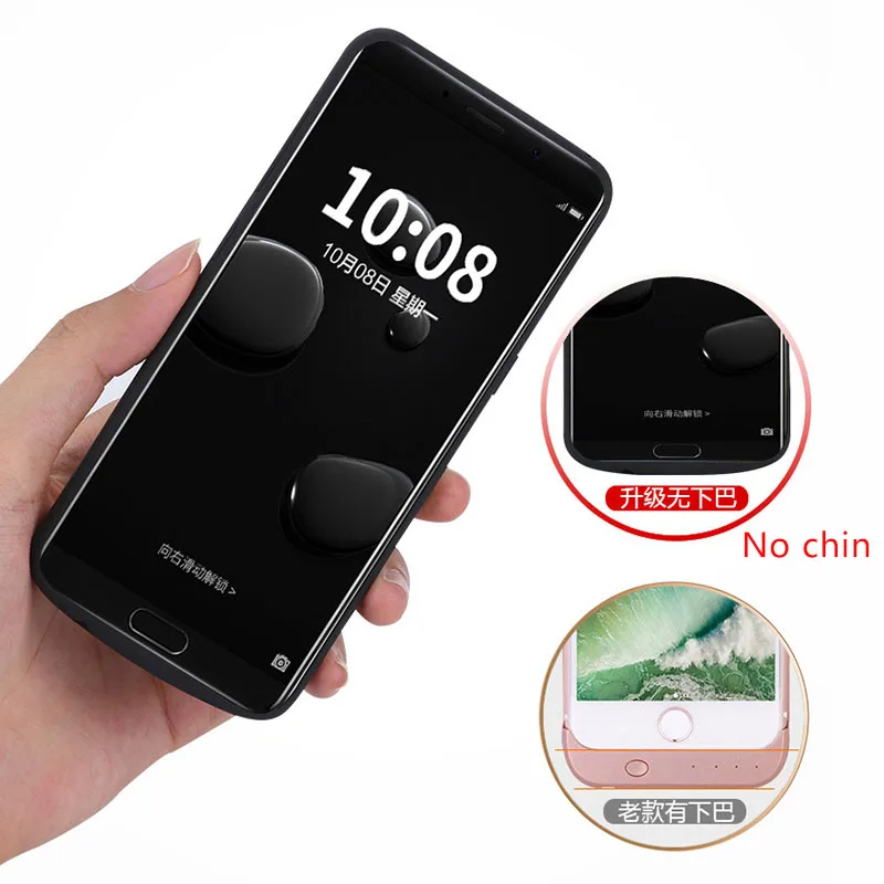 NS для Huawei Mate10 чехол аккумулятора 5 В/2A 6000 мАч емкость силиконовый внешний