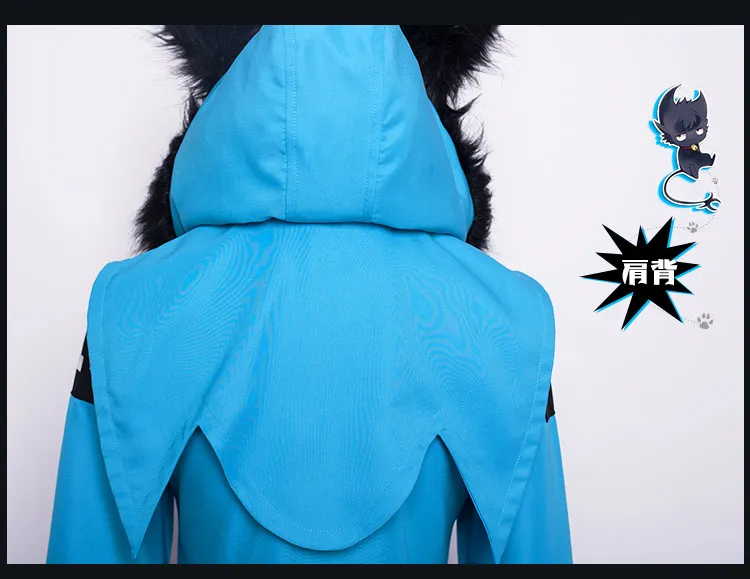 Женский жакет для косплея Servamp Kuro|costume trench coat|cosplay jacketscosplay costume |