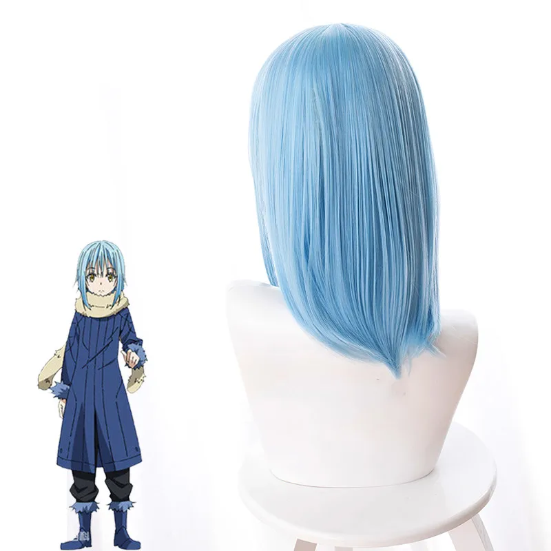 Парики для косплея из аниме Tensei shitara Slime Datta Ken жаропрочные искусственные волосы