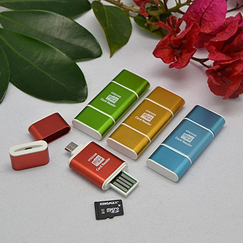 2 в 1 Mini Micro USB SD SDXC SDHC TF OTG кардридер адаптер для Samsung S3 S4 Оптовая продажа|Картридеры|