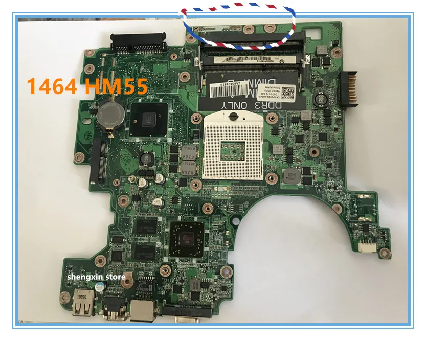 Для Dell 1564 1764 материнская плата для ноутбука HM55 CN-04CCPK 04CCPK 4CCPK DA0UM3MB8E0 100%