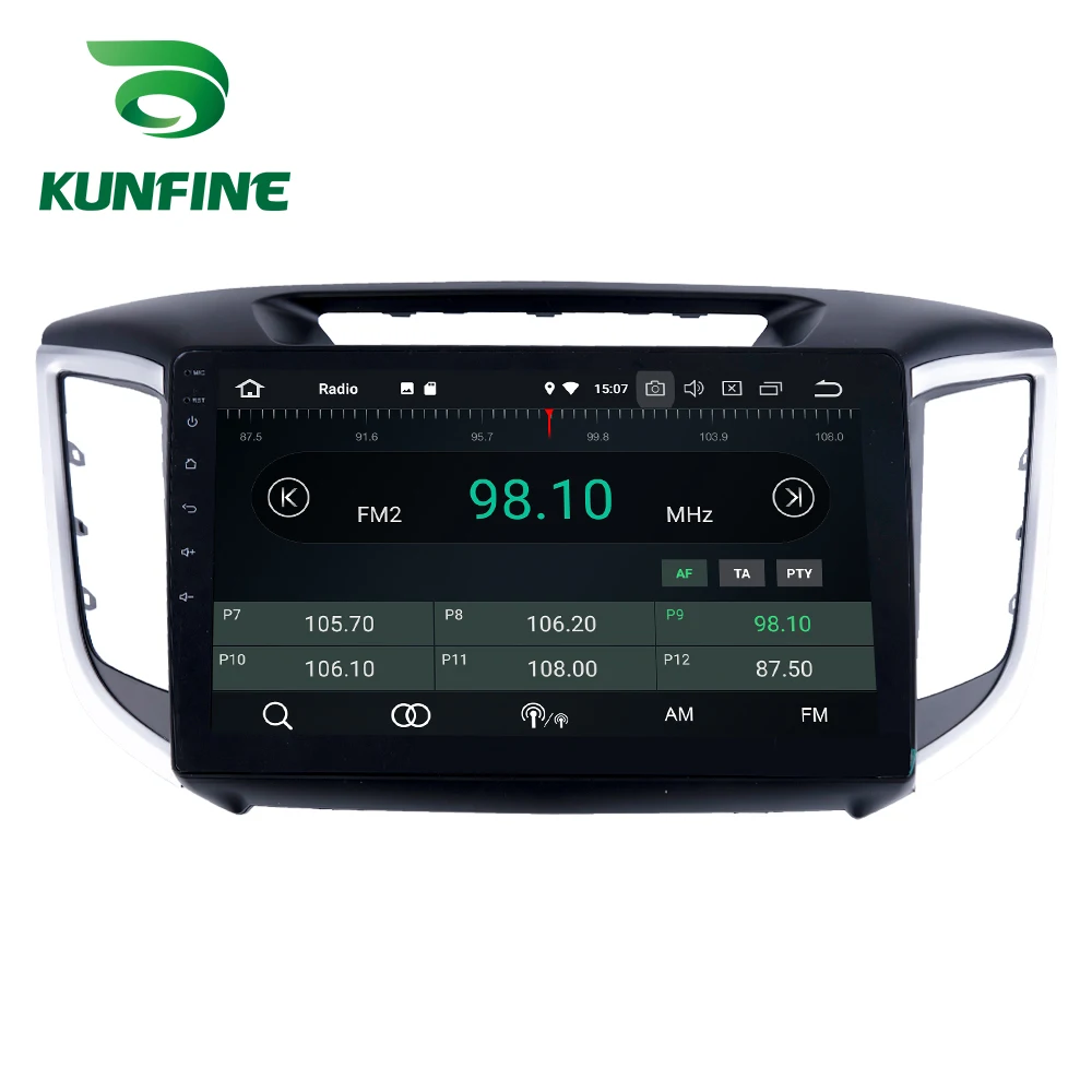 Android 9 0 Ram 4G Rom 64G PX6 Cortex A72 автомобильный DVD GPS мультимедийный плеер стерео для Hyundai IX25