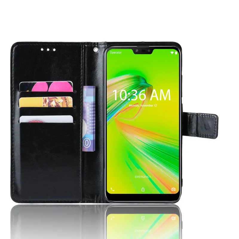 Классический чехол для Vivo V15 Pro V 15 кожаный премиум класса с откидной крышкой