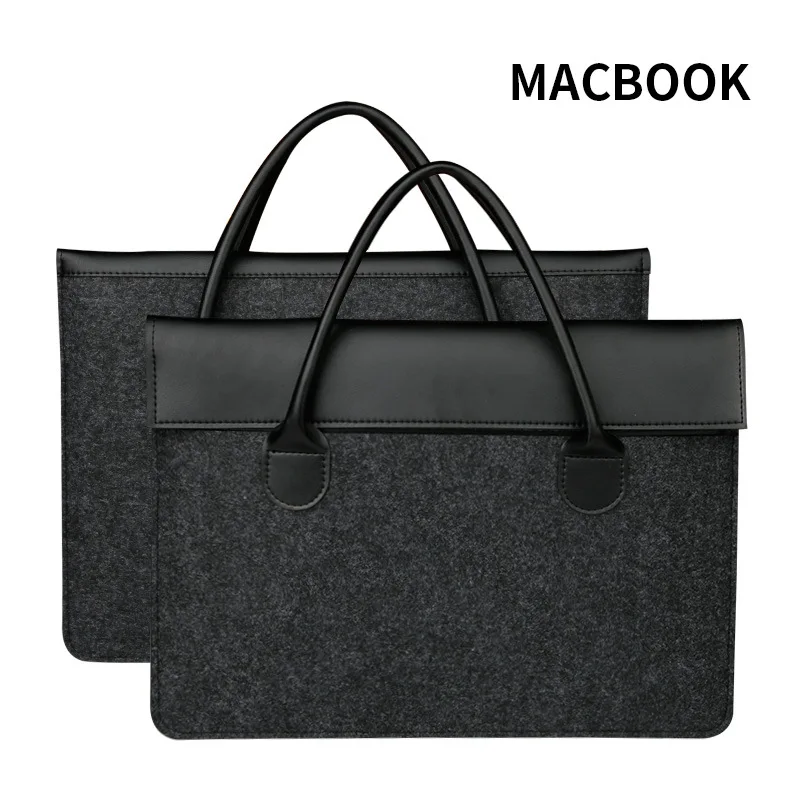 Сумка из натуральной кожи и шерсти для ноутбука MacBook Air 11 13|bag for macbook air|bag macbookbusiness