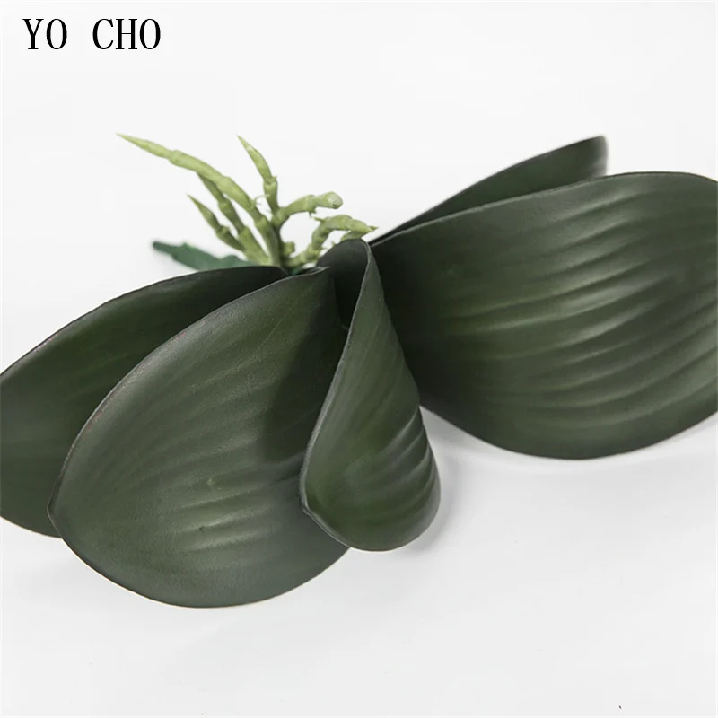 YO CHO 1 шт. искусственная кожа фаленопсис искусственный цветок искусственные