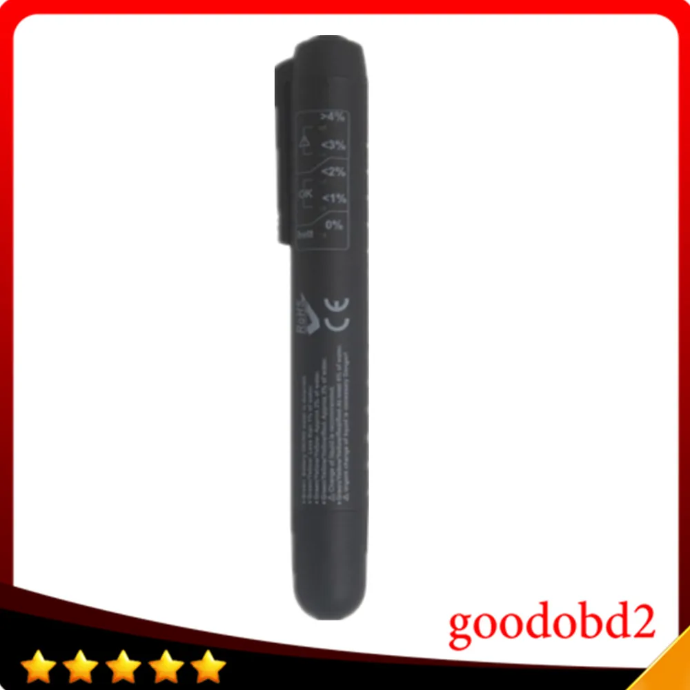 Универсальный тестер тормозной жидкости DOT3 миниатюрный ручка с 5 светодиодами