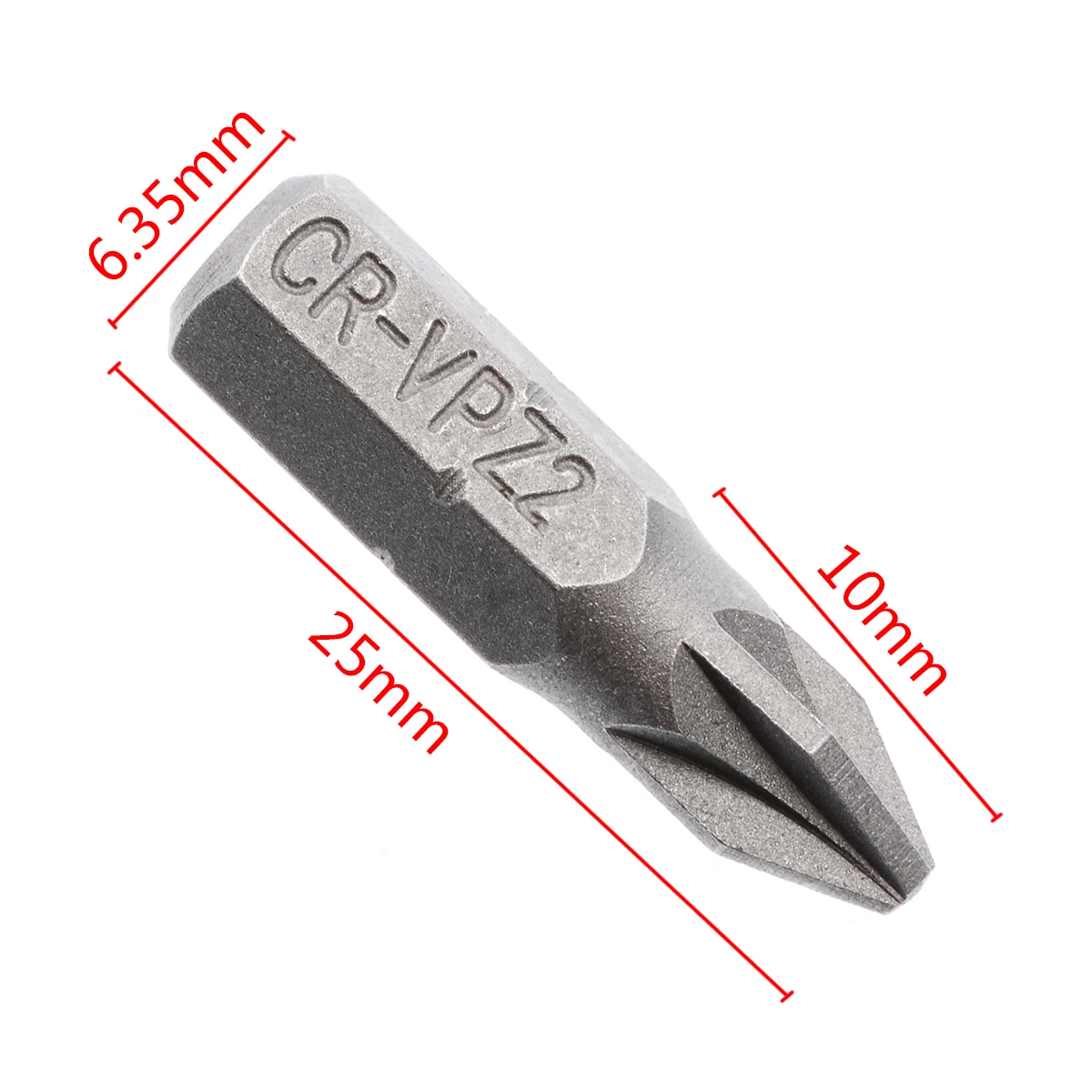 10 шт. набор бит для отвертки Pozi 2 PZ2 25 мм|hex screw driver set|driver setscrewdriver bits |