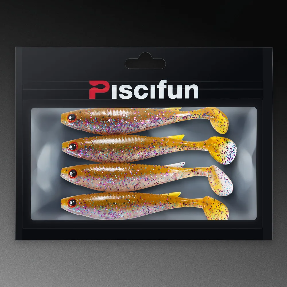 Piscifun 4 шт./лот мягкие приманки 8 г 10 см приманка для рыбалки имитация мягкой рыбы