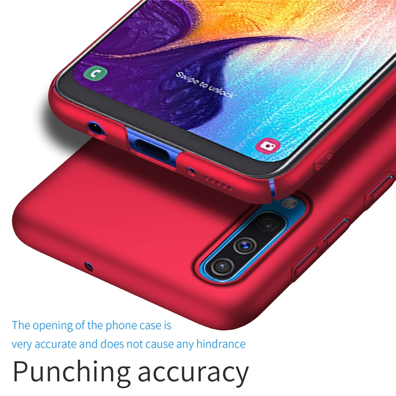 Toraise For Samsung Galaxy A10 A30 A50 A70 Case Cover Ultra thin Hard PC Matte Back Cases A40 |