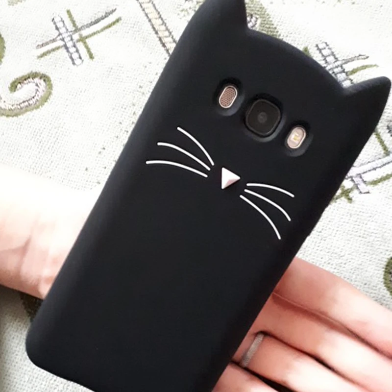 Мягкий силиконовый 3D чехол с мультяшным котом для Samsung Galaxy A31 A51 S10 S9 S8 J7 2017 J6 J5 Pro J4