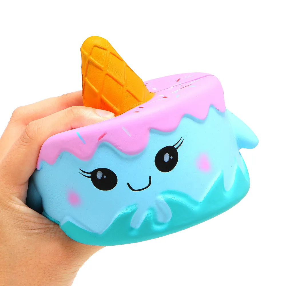 toys mini kawaii squishies cake shape cartoon slow rising cream scented stress reliever toy squeeze kids fun gift py |