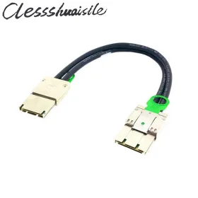 (100 шт./лот) внешний PCI Express iPass PCIe x8 68pin фонарь 8x Внешний 8X SAS мини кабель в сборе 1 фут