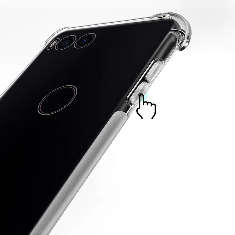 Чехол для Smartisan Nut R1, мягкий прозрачный чехол из ТПУ с подушкой безопасности, чехол для телефона s для Smartisan NutR1 DE106, задняя крышка
