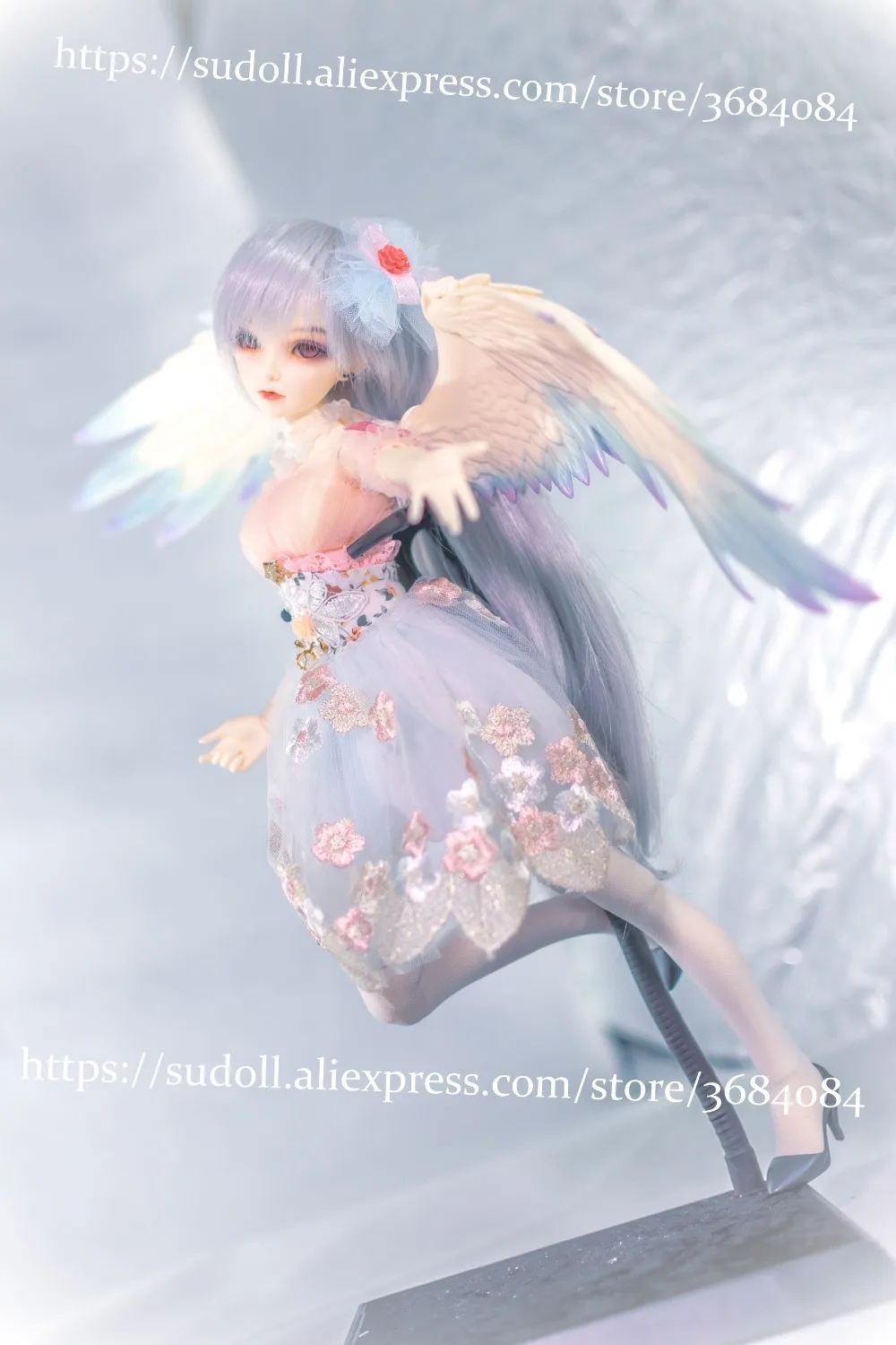 SuDoll 1/4 BJD SD кукла девушки смолы голый Неокрашенный тело кукла+ глаза милые игрушки высокого качества лошадь