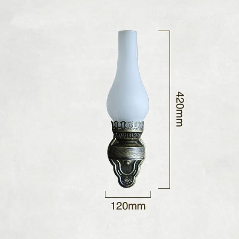 Винтажная железная настенная лампа ретро промышленный декор бра для спальни