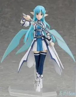 264 no box Figma Аниме Sword Art Online 15 см Ausna kirigaya kazuto штучная фигурка игрушки - Цвет: 264 no box