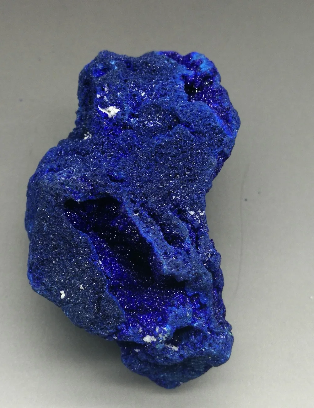 Бесплатная доставка! 74 г натуральный Блестящий Азурит руды хрустальные образцы